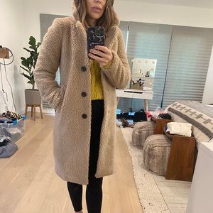 Abercrombie & Fitch Teddy Coat